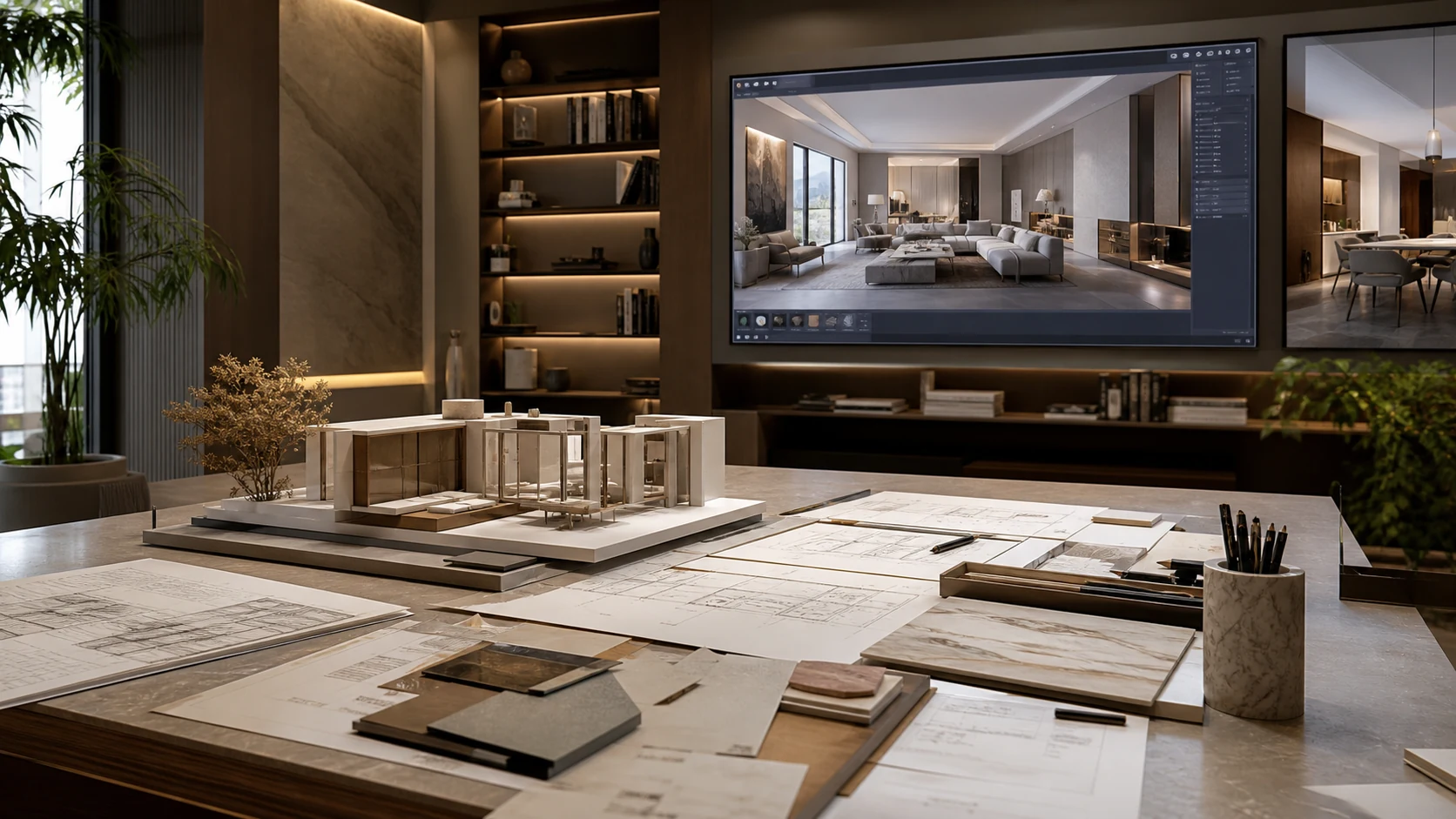 Realistic 3D interior visualization