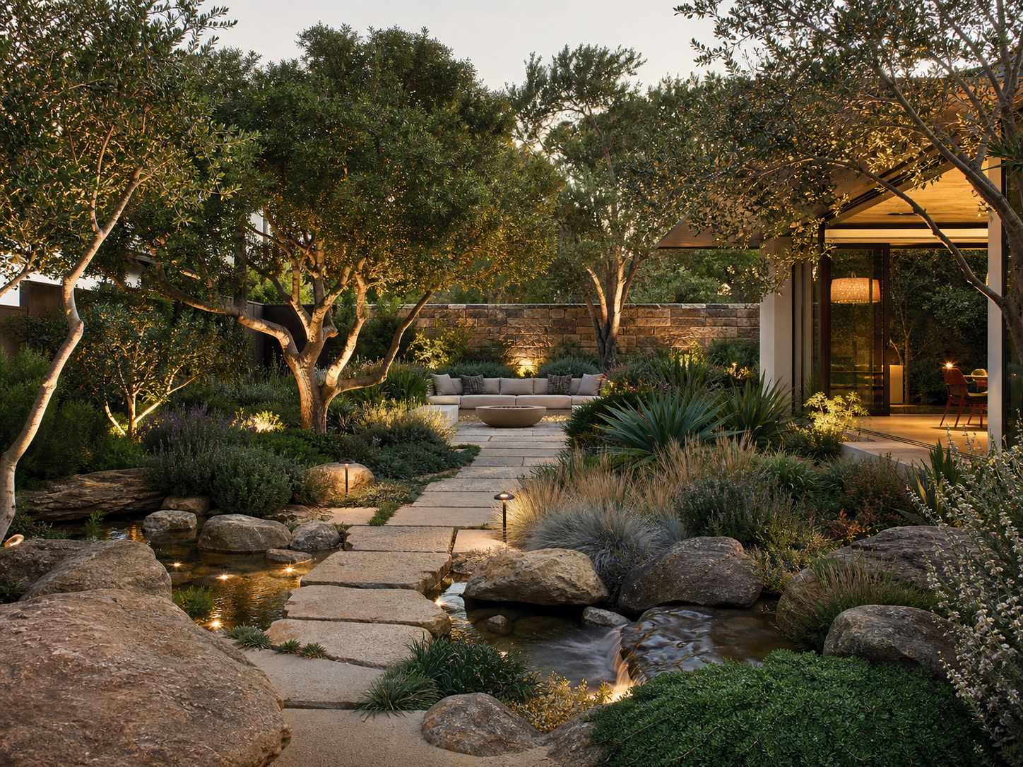 Integrated residential landscape design