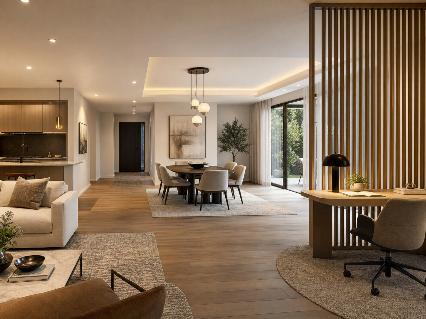 Intelligent open-plan space planning