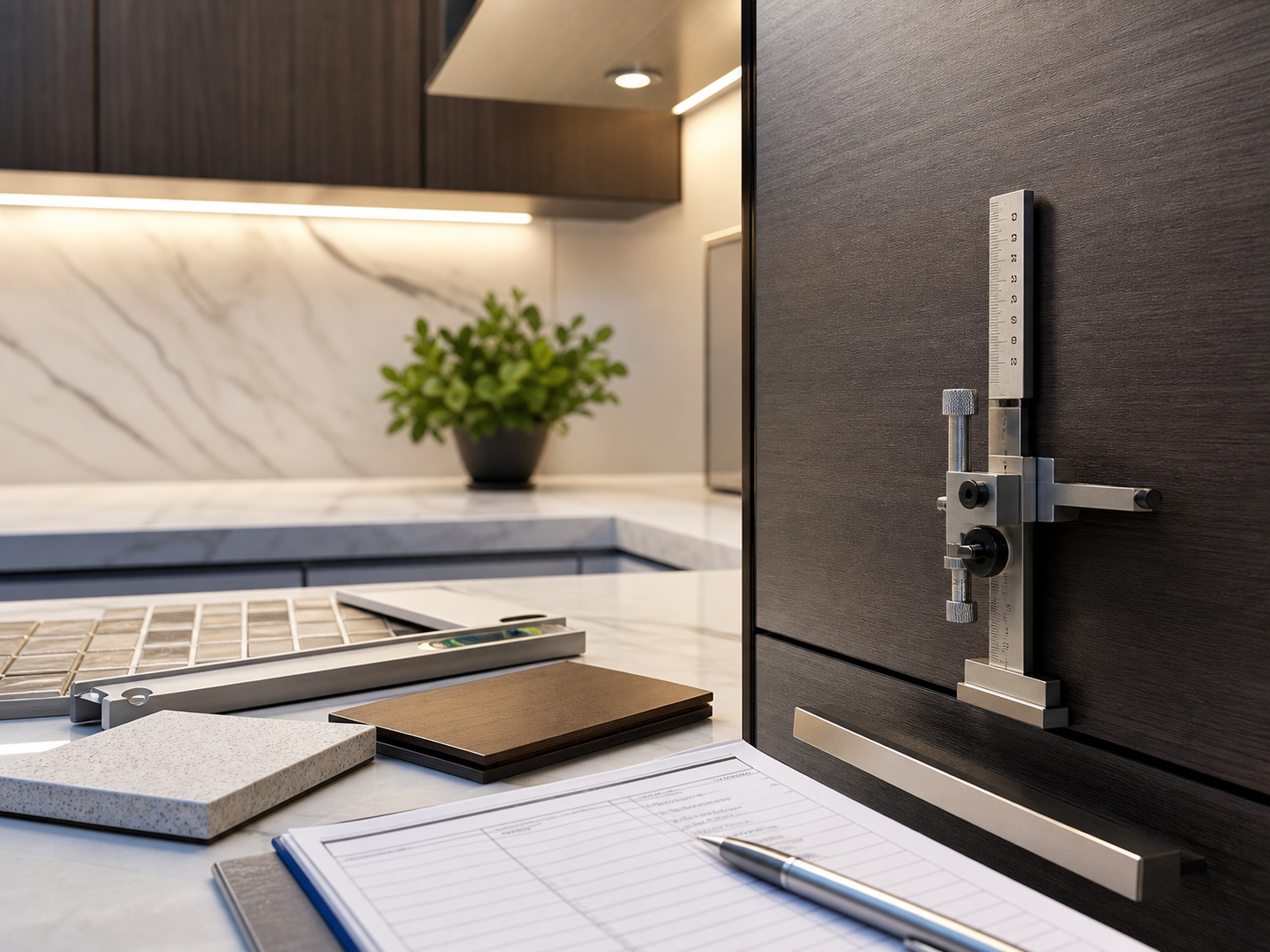 Detailed interior workmanship quality inspection