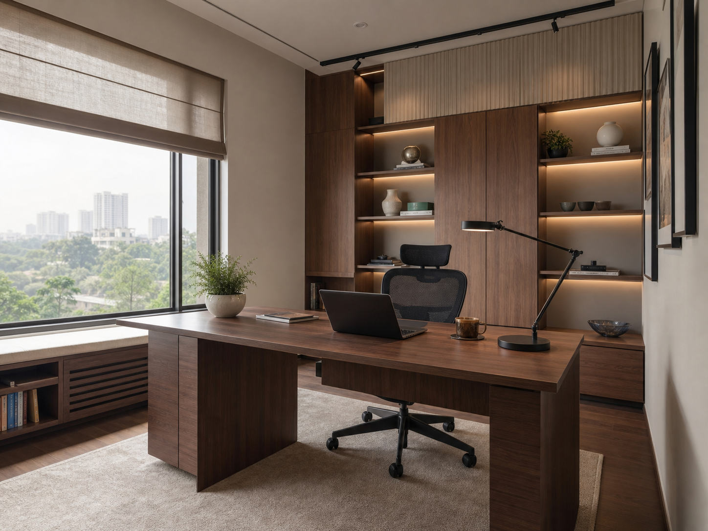Productive premium home office design